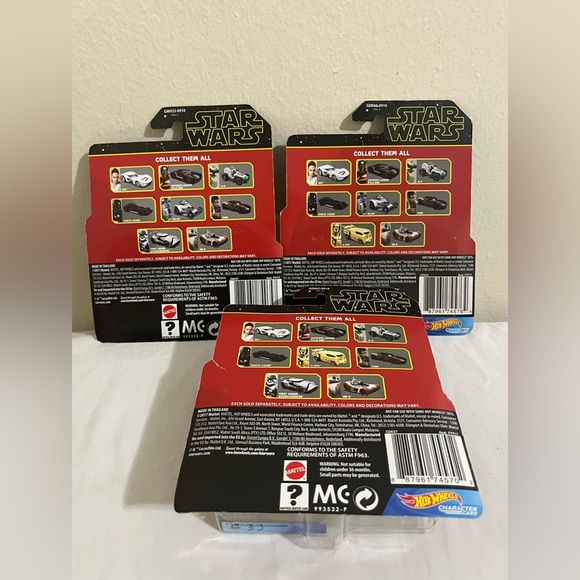 Star Wars Hotwheels Rise Of Skywalker Cars - Picture 6 of 6